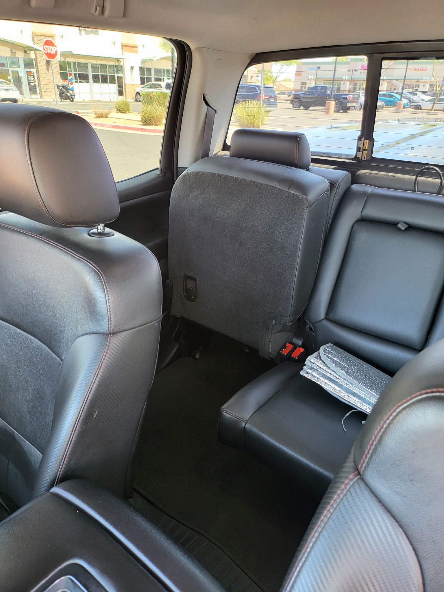 Truck Rear interior detailing Phoenix AZ