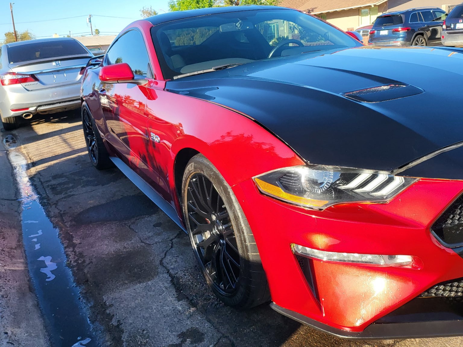 Mustang exterior detailing Glendale Arizona